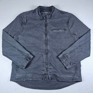 Proof Rover Trucker Jacket Mens XXL Anthracite Grey Canvas Full Zip Huckberry